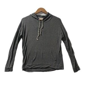 Pink Republic Heather Grey Lightweight Hoodie S Soft Lounge Casual Top